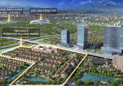 Cộng đồng cư dân tương lai tại Alluvia City tiếp cận tiện ích giáo dục, giải trí chất lượng