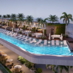 Tầng mái của dự án được vận hành bởi Sunset Hospitality Group (Ảnh: NOBLEX)