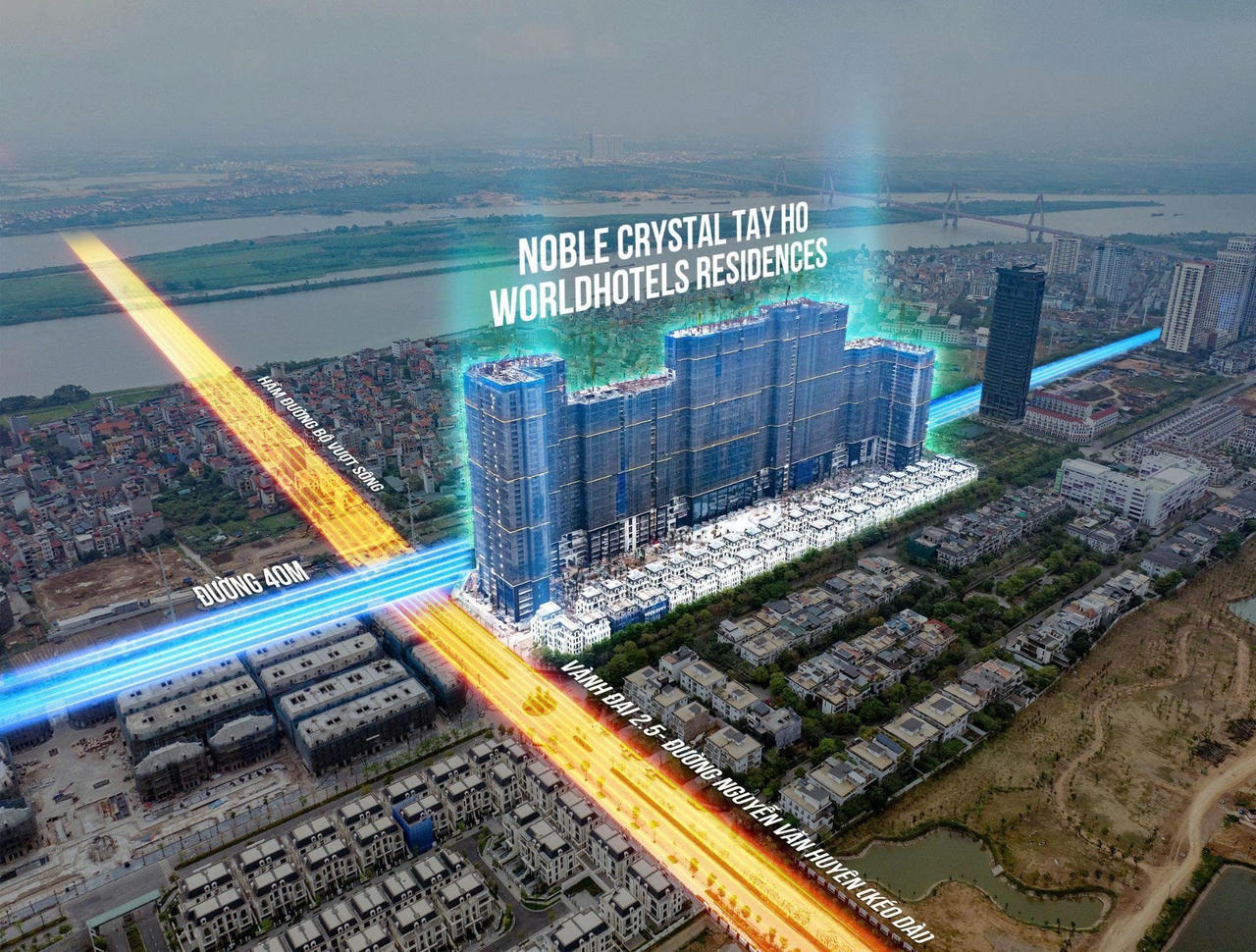 Quy hoạch 14 tuyến Metro tại Hà Nội (Ảnh: MRB)