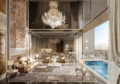 Phối cảnh căn duplex tại The Rey Edition, thuộc dự án Rivea Residences (Ảnh: CĐT)