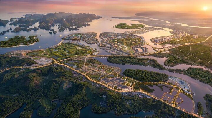 Vinhomes Global Gate Hạ Long kiến tạo một trung tâm kinh tế mới bên vịnh di sản.